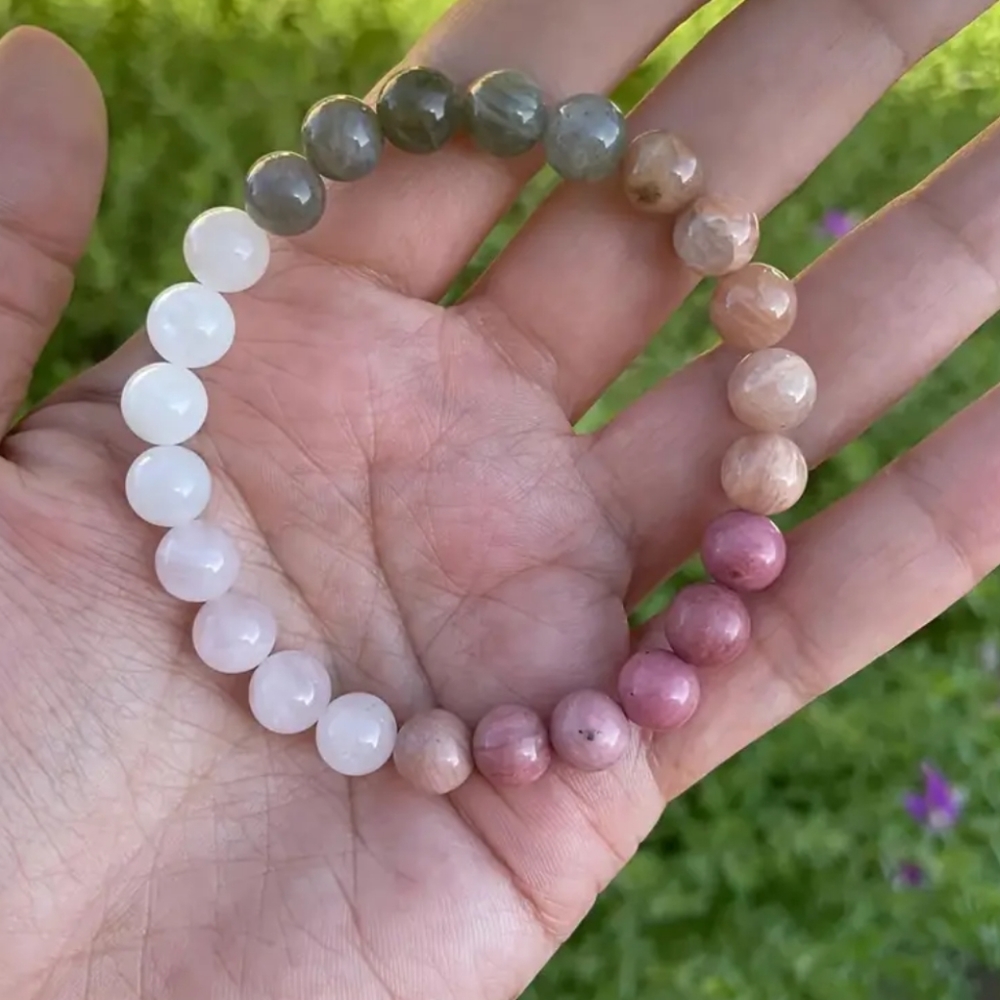 ✨ Self-love Rose Quartz Bracelet ✨ - Picture 3 of 3
